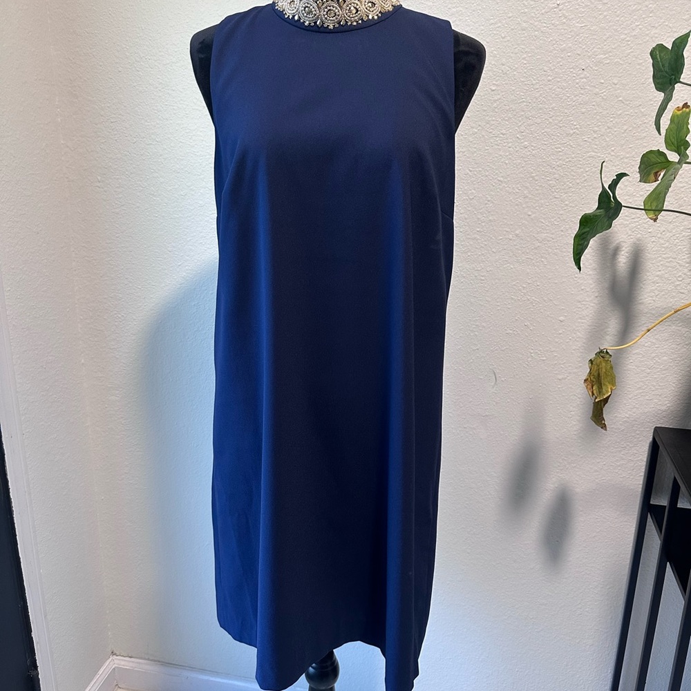 Lilly Pulitzer Classic Navy Midi Dress